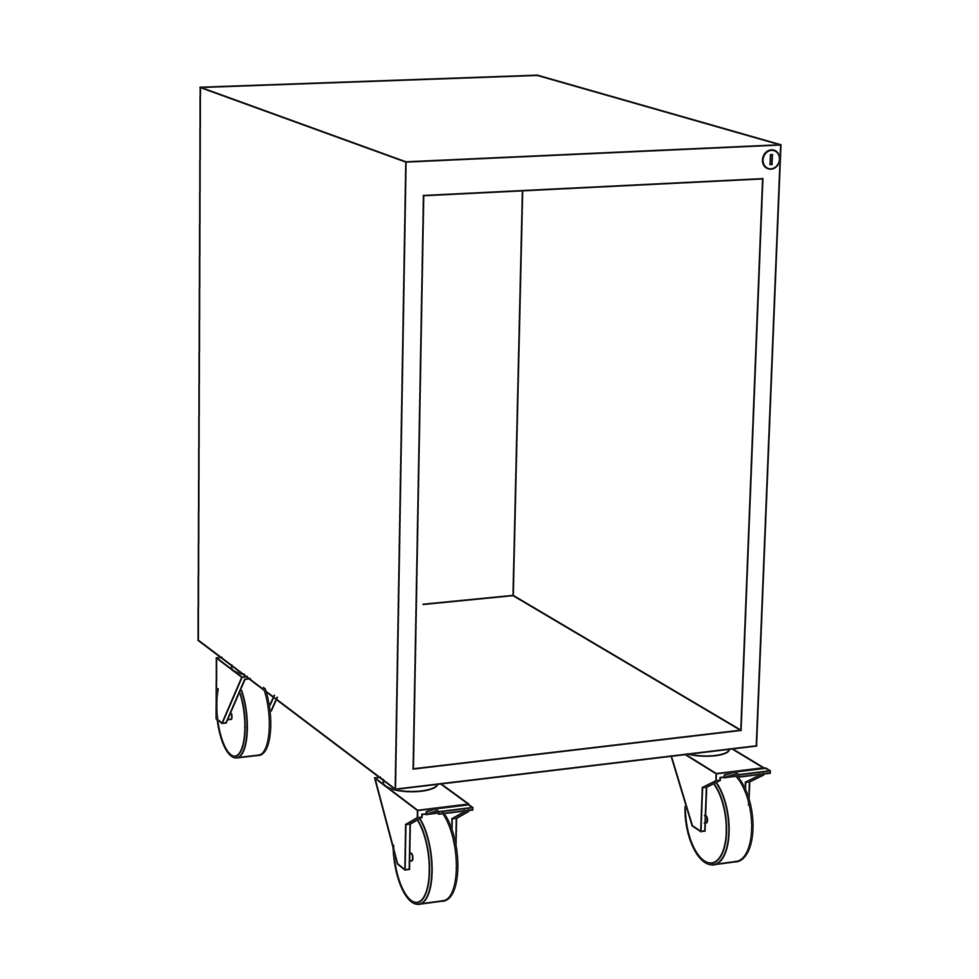 ERGO-line fahrbarer Schubladenschrank {{brizy_dc_image_alt imageSrc=