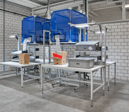 ERGO-line Packtisch mit Füllmaterialspender {{brizy_dc_image_alt imageSrc=